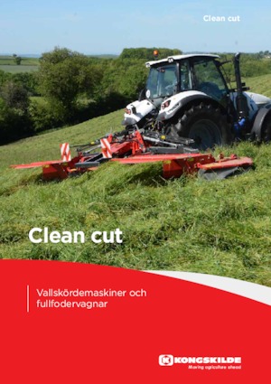 Előre szerelhető kaszák - tárcsa cond. nélkül Kongskilde SMF 3005