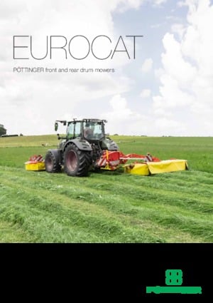 Elülső dobkaszák és kond Pöttinger EuroCat 311 Alpha Motion Plus ED Pro