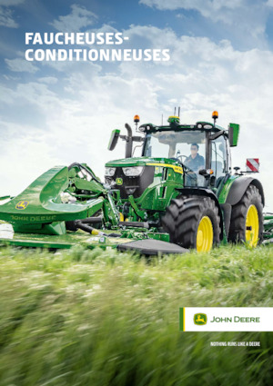 Elölre szerelhető kaszák - tárcsa és cond. John Deere F310R