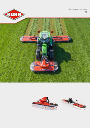 Önjáró gyepszellőztetők Kuhn TC 320