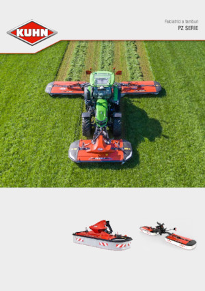 Önjáró gyepszellőztetők Kuhn TC 320