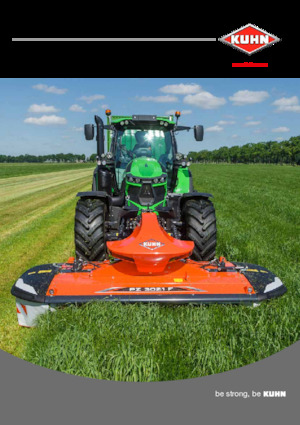 Önjáró gyepszellőztetők Kuhn TC 320