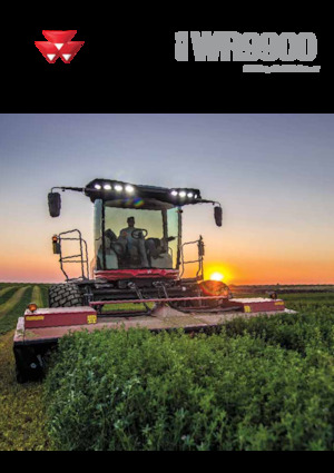 Elölre szerelhető kaszák - tárcsa és cond. Massey Ferguson WR9960	