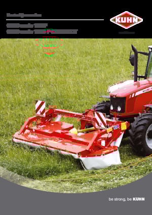 Előre szerelhető kaszák - tárcsa cond. nélkül Kuhn GMD 702 F