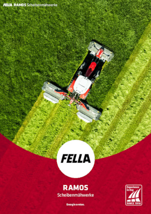Előre szerelhető kaszák - tárcsa cond. nélkül Fella Ramos 3160 FP