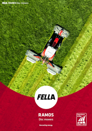 Előre szerelhető kaszák - tárcsa cond. nélkül Fella Ramos 3160 FP
