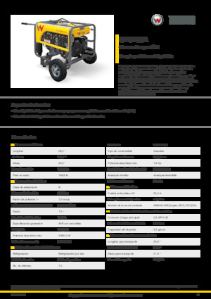 Benzines generátorok Wacker Neuson GP2500A