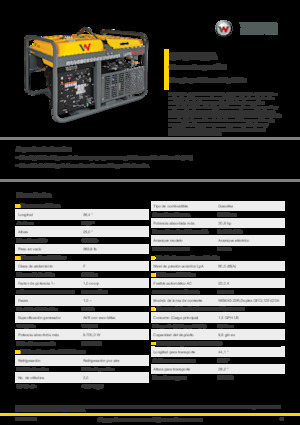 Benzines generátorok Wacker Neuson GP9700A