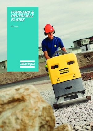 Kétirányú vibrolapok Atlas Copco LG 164