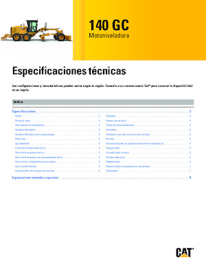 Gréderek Caterpillar 140 GC AWD