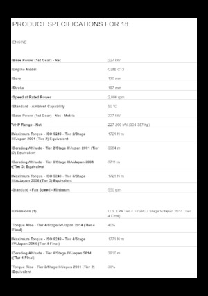 Gréderek Caterpillar 18