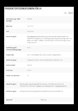 Gréderek Caterpillar 24