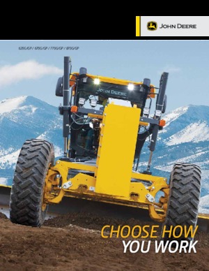 Gréderek John Deere Construction 770GP