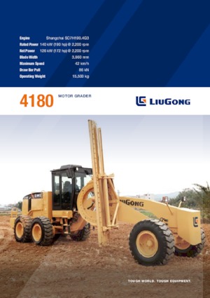 Gréderek Liugong 4180(T3) 