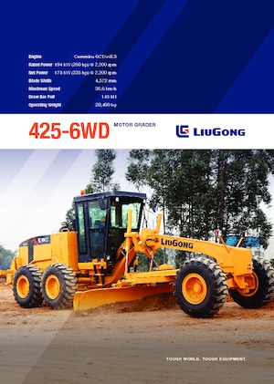 Gréderek Liugong 425II-6WD 