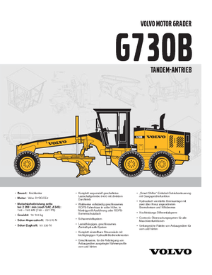 Gréderek Volvo G730B