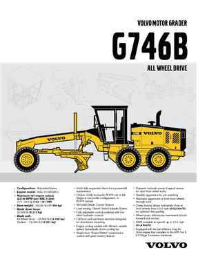 Gréderek Volvo G746B