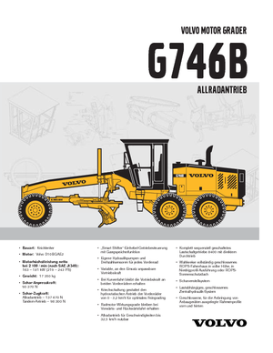 Gréderek Volvo G746B