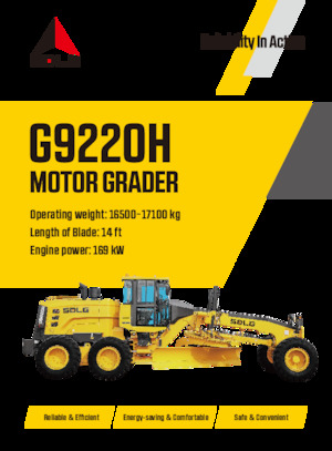 Gréderek SDLG G9220H