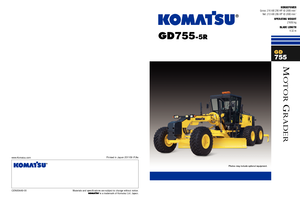 Gréderek Komatsu GD755-5 R