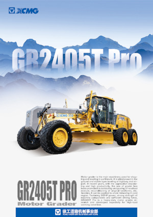 Gréderek XCMG GR2405Tpro