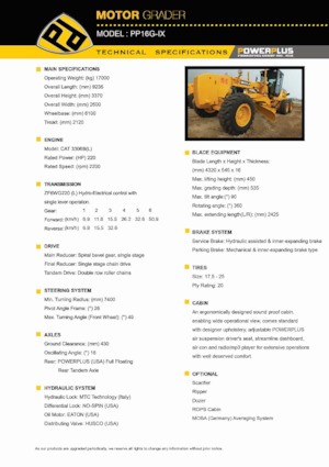 Gréderek PowerPlus PP16G-IX