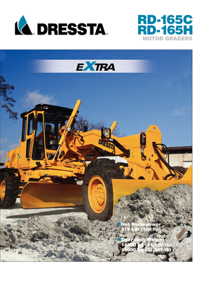 Gréderek Dressta RD 165 C Extra