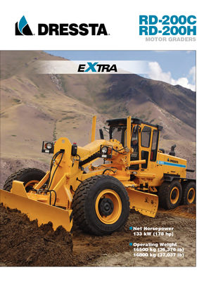 Gréderek Dressta RD 200 C Extra