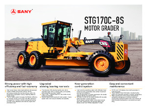 Gréderek Sany STG170C-8S