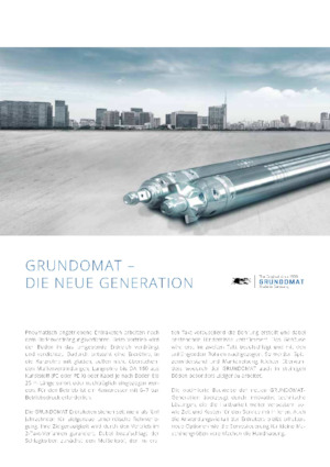 Talajkiszortásos kalapácsok TRACTO-Technik Grundomat 130 P