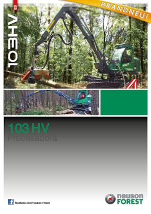 Betakartógépek Neuson Forest 103HV