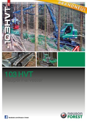 Betakartógépek Neuson Forest 103HVT