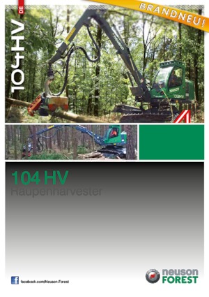 Betakartógépek Neuson Forest 104HV