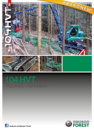 Betakartógépek Neuson Forest 104HVT