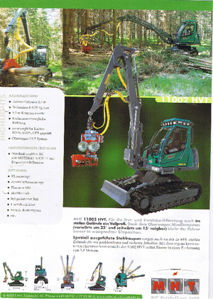 Betakartógépek MHT 11002 HVT