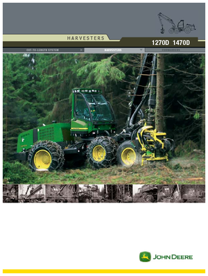 Betakartógépek John Deere 1470 D Eco III
