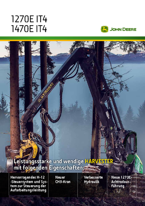 Betakartógépek John Deere 1470 E IT4