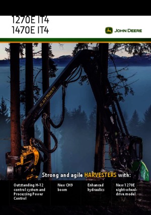 Betakartógépek John Deere 1270 E IT4