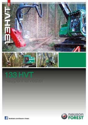 Betakartógépek Neuson Forest 133HVT
