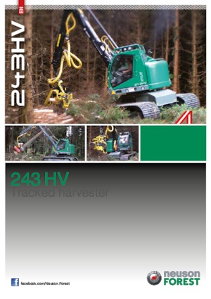Betakartógépek Neuson Forest 243HV