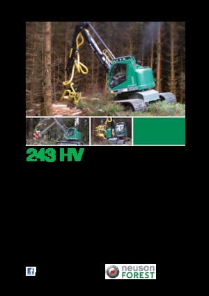 Betakartógépek Neuson Forest 243HV