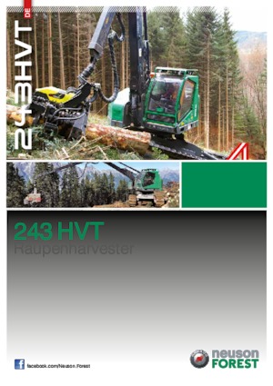 Betakartógépek Neuson Forest 243HVT