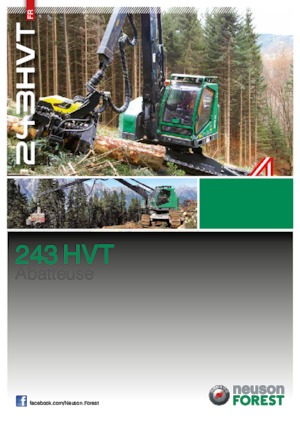Betakartógépek Neuson Forest 243HVT