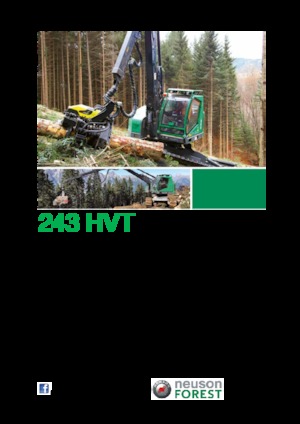 Betakartógépek Neuson Forest 243HVT