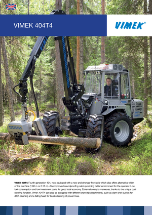 Betakartógépek Vimek 404 T 4