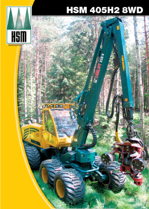 Betakartógépek HSM 405 H2 L 8WD
