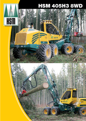Betakartógépek HSM 405 H3 8WD