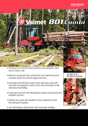Betakartógépek Valmet 801 Combi