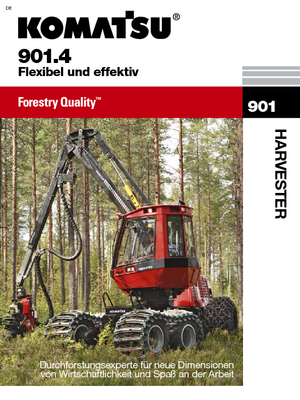 Betakartógépek Komatsu 901.4