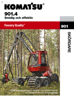Betakartógépek Komatsu 901.4